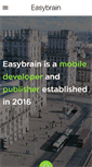 Mobile Screenshot of easybrain.com